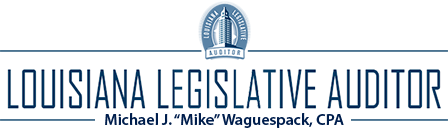 Louisiana Legislative Auditor Logo